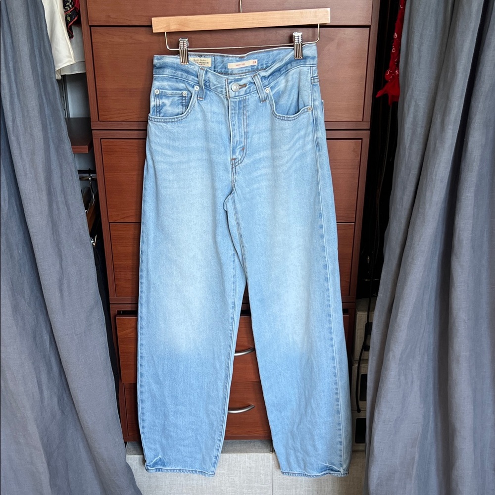 Levi's Light Blue Flare & Wide Leg Jeans